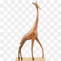 长颈鹿kunsthandel kolham-kunsthammer.雕塑艺术装饰设计-长颈鹿