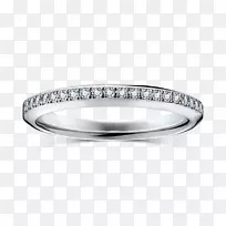 结婚戒指，永恒戒指，拉扎尔钻石订婚戒指-戒指