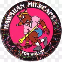 牛奶帽游戏夏威夷互联网档案纸板