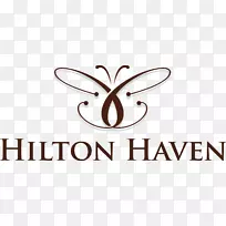 希尔顿港湾床和早餐标识住宿希尔顿床和早餐