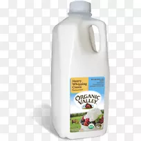 有机谷脱脂奶-1 qt纸箱有机食品产品-牛奶