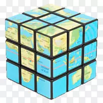魔方魔镜方块拼图-立方体