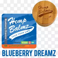 产品品牌字体蓝莓公平贸易-莲子房