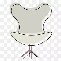 椅子角线剪贴画产品设计-椅子