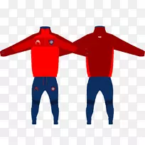 圣洛伦佐德阿尔马格罗潜水衣红色t恤运动衫