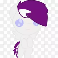 马我的时间插画剪辑艺术鼻子冰冷