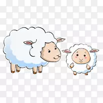 绵羊图形插图绘图剪贴画.绵羊