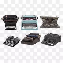 打字机png图片剪辑艺术萌芽作者和盛开的玫瑰jpeg旧打字机标志