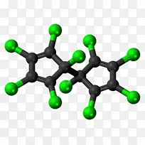 化学化合物三氧化二氮分子吲哚-氯