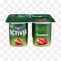 Activia酸奶，希腊酸奶，达能低脂饮食