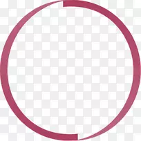 集团动力公司呼啦圈彩色粉红色-动态圆线