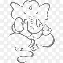 Ganesha Purana Mahadeva剪贴画-Ganesha