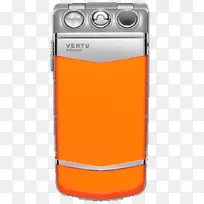 手机，Vertu星座，AYXTA智能手机橙色S.A。