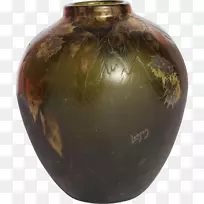 花瓶法国卡米奥玻璃艺术花瓶