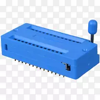 电连接器零插入力cpu插座集成电路和芯片烧制香蕉连接器
