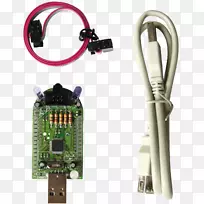 硬件程序员nicai系统机器人bausatz nibo 2 usb适配器计算机编程.usb