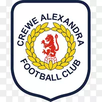 格里斯蒂路Crewe Alexandra F.C.克鲁·亚历山德拉·L.f.c.标志剪贴画