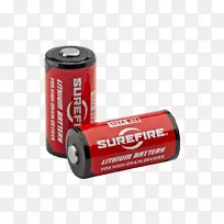 电动电池bateria r 123可充电锂电池手电筒.手电筒