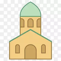剪贴画电脑图标教堂尖塔教堂