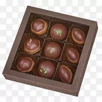 莫扎尔库格尔巧克力松露，糖果，蜂蜜-巧克力