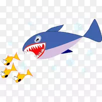 大白鲨剪贴画免费内容-鲨鱼