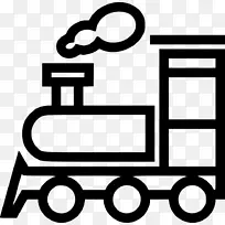 铁路运输火车票蒸汽机车图形