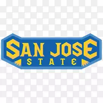 圣何塞州立大学标志圣何塞州斯巴达棒球组织品牌