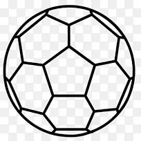 足球图形运动插图.球