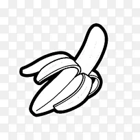 着色书香蕉劈开画水果算盘