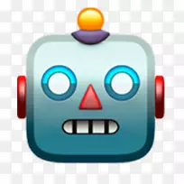 表情域表情机器人苹果色表情符号