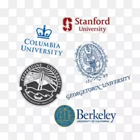 加州大学伯克利分校乔治敦大学徽标徽章-乔治亚州里德大学