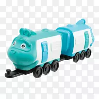 火车动作麻瓜老河豚皮特铁路运输玩具火车
