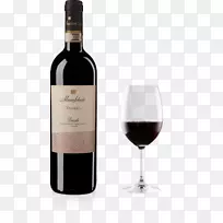 红葡萄酒布兰达酒庄~葡赛瓜圣埃米利安普通葡萄紫水晶红2015-葡萄酒