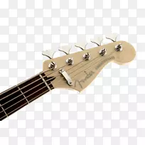 Fender Squier豪华平台式电吉他探测仪系列精密低音PJ护舷乐器公司-吉他