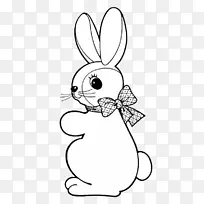 复活节兔子着色书兔童动物-pada tanda