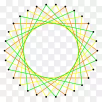 三角体图像顶点png网络图多边形.三维恒星