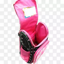 汽车产品设计汽车座椅粉色m防水学校背包女孩