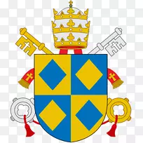 梵蒂冈罗马教皇军装天主教教宗军徽