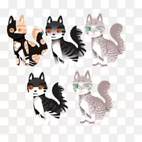 小猫须，猫图解，爪子-小猫