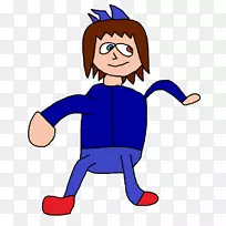 剪贴画人类行为服装大拇指山之王