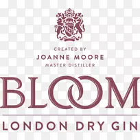 布卢姆伦敦干杜松子酒标识戈登的杜松子酒品牌