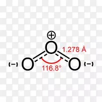 臭氧三原子分子几何化学键偶极子
