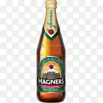 苹果汁啤酒麦格纳啤酒瓶-啤酒
