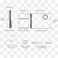 扩音器m 3200扬声器计算机扬声器耳机70年代音响系统