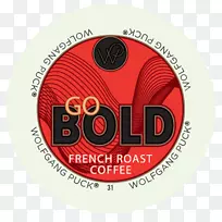 塔利的咖啡k杯沃尔夫冈冰球去大胆的法国吐司字体疯狂的故事山