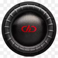 低音炮数字设计db拖动赛车扬声器外壳mx音频汽车音频eq