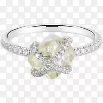 订婚戒指，钻石首饰，结婚戒指-钻石毛坯