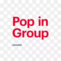 Pop in group徽标品牌字体产品-AbbVie插图