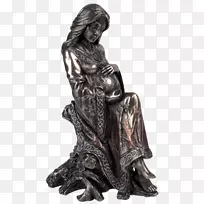 巫术母女神三女神雕像-女神雕像