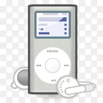ipod触摸夹艺术苹果ipod经典mp3播放器苹果耳机